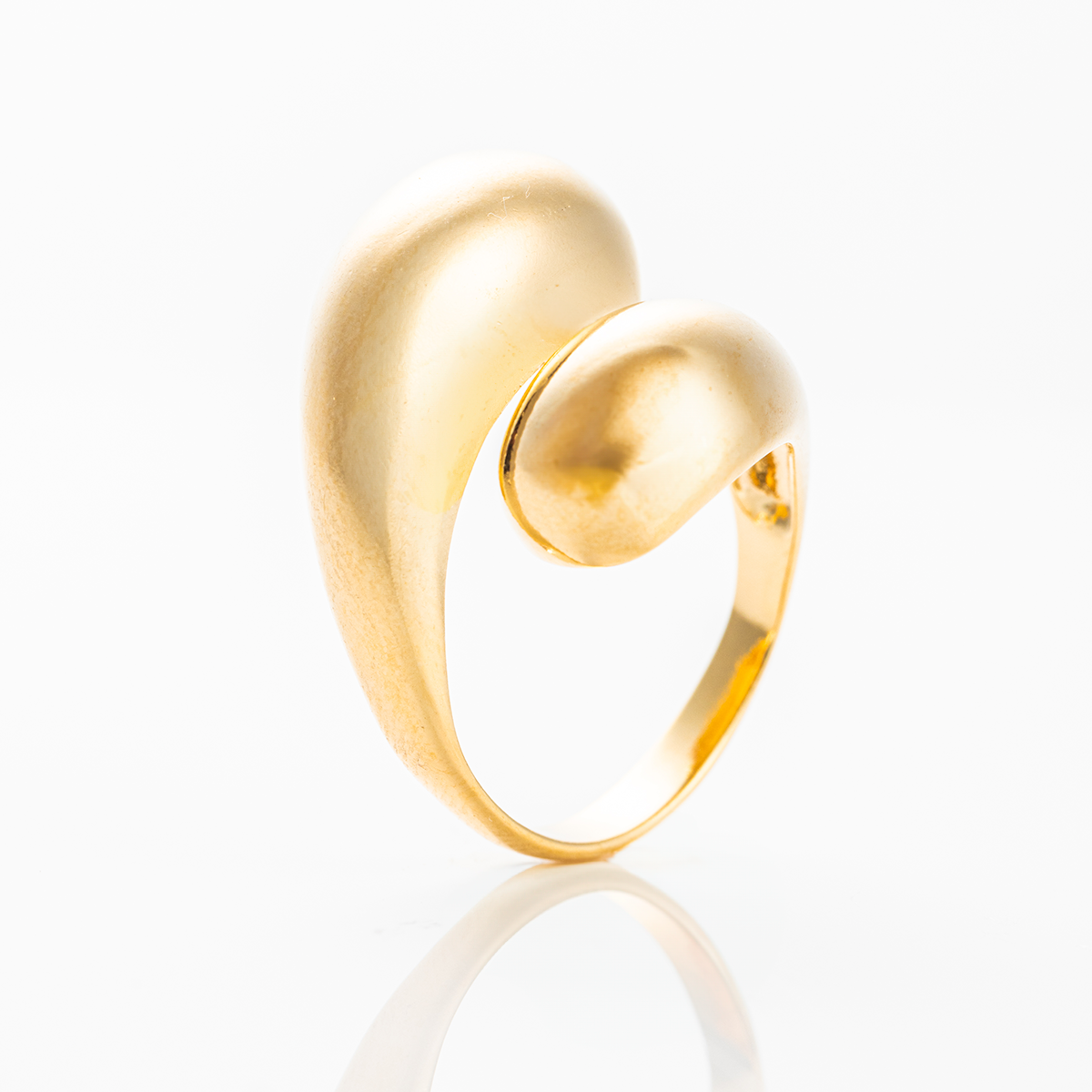 High-Quality Double Coating 18K Gold Filled Ring #11