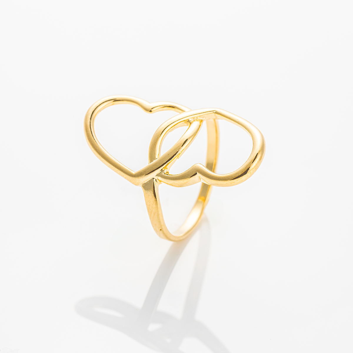 High-Quality Double Coating 18K Gold Filled Ring #17