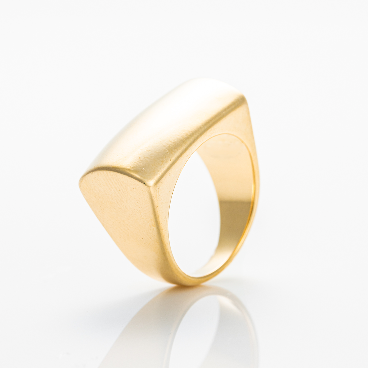 High-Quality Double Coating 18K Gold Filled Ring #19