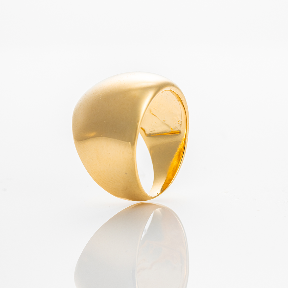 High-Quality Double Coating 18K Gold Filled Ring #25