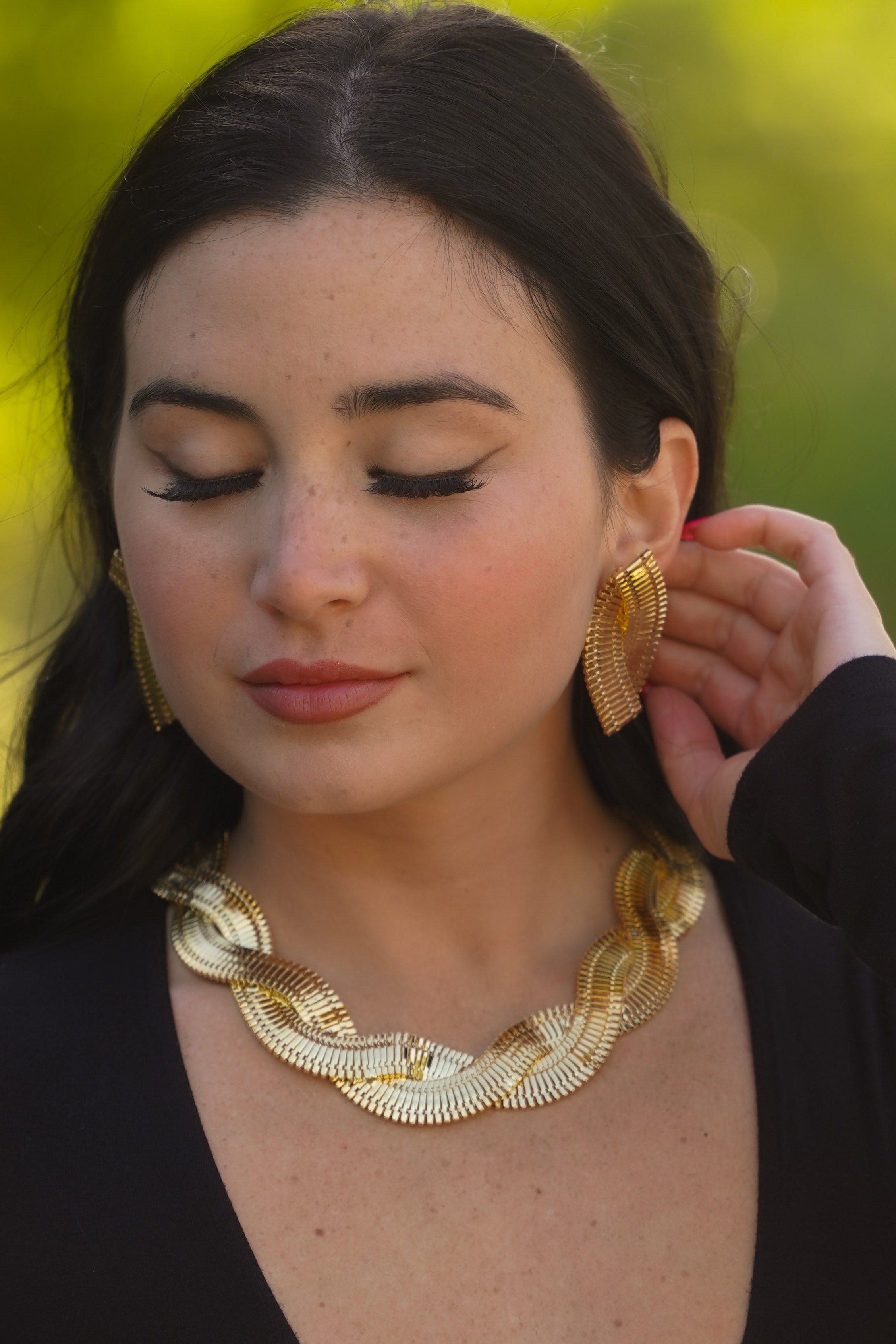 Serpentina 18K Gold Filled Set
