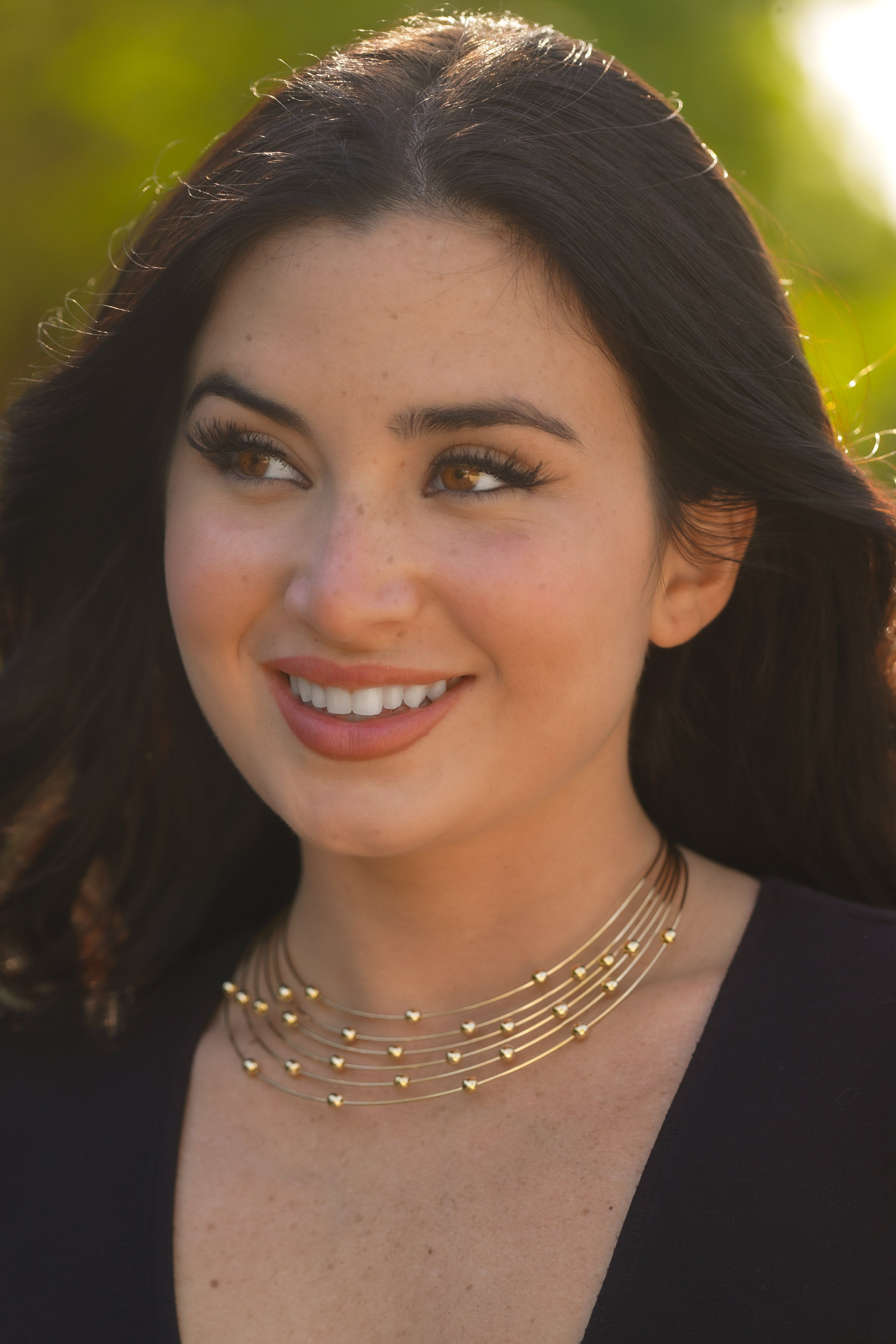 Cora 18K Gold Filled Necklace