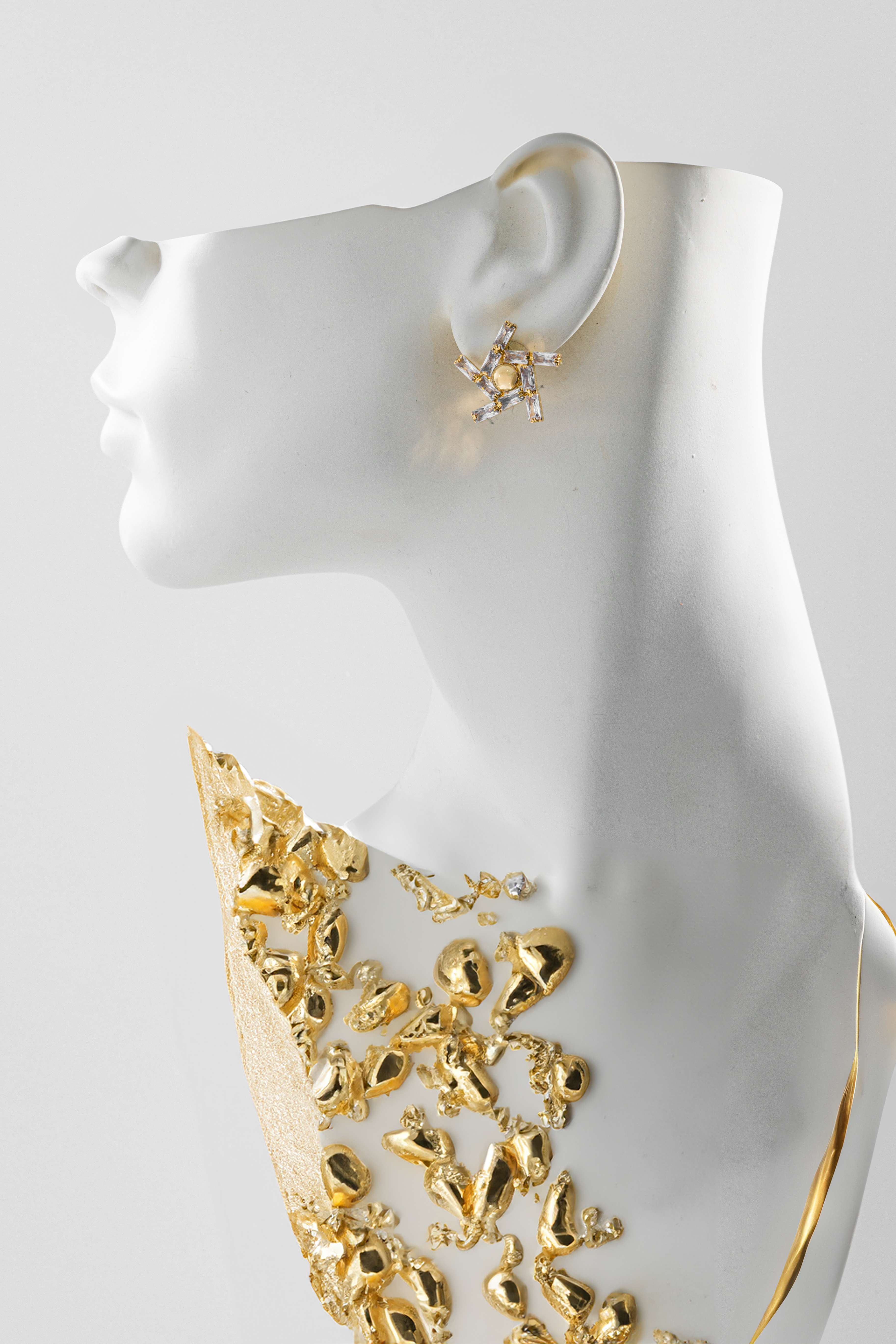 Premium Double Coating 18K Gold Filled Earrings #1