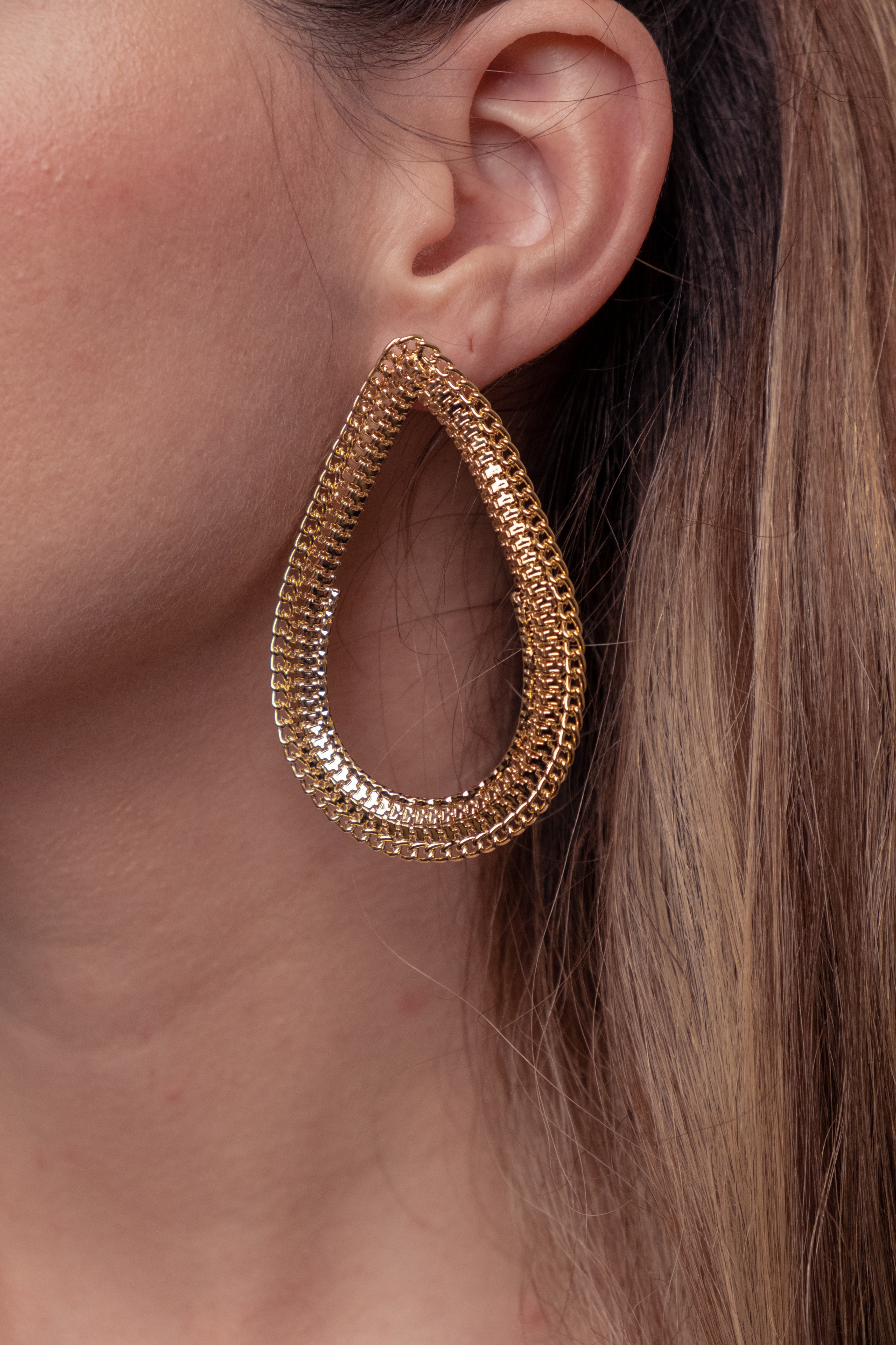 Isla 18K Gold Filled Earrings (Handmade in Brazil)