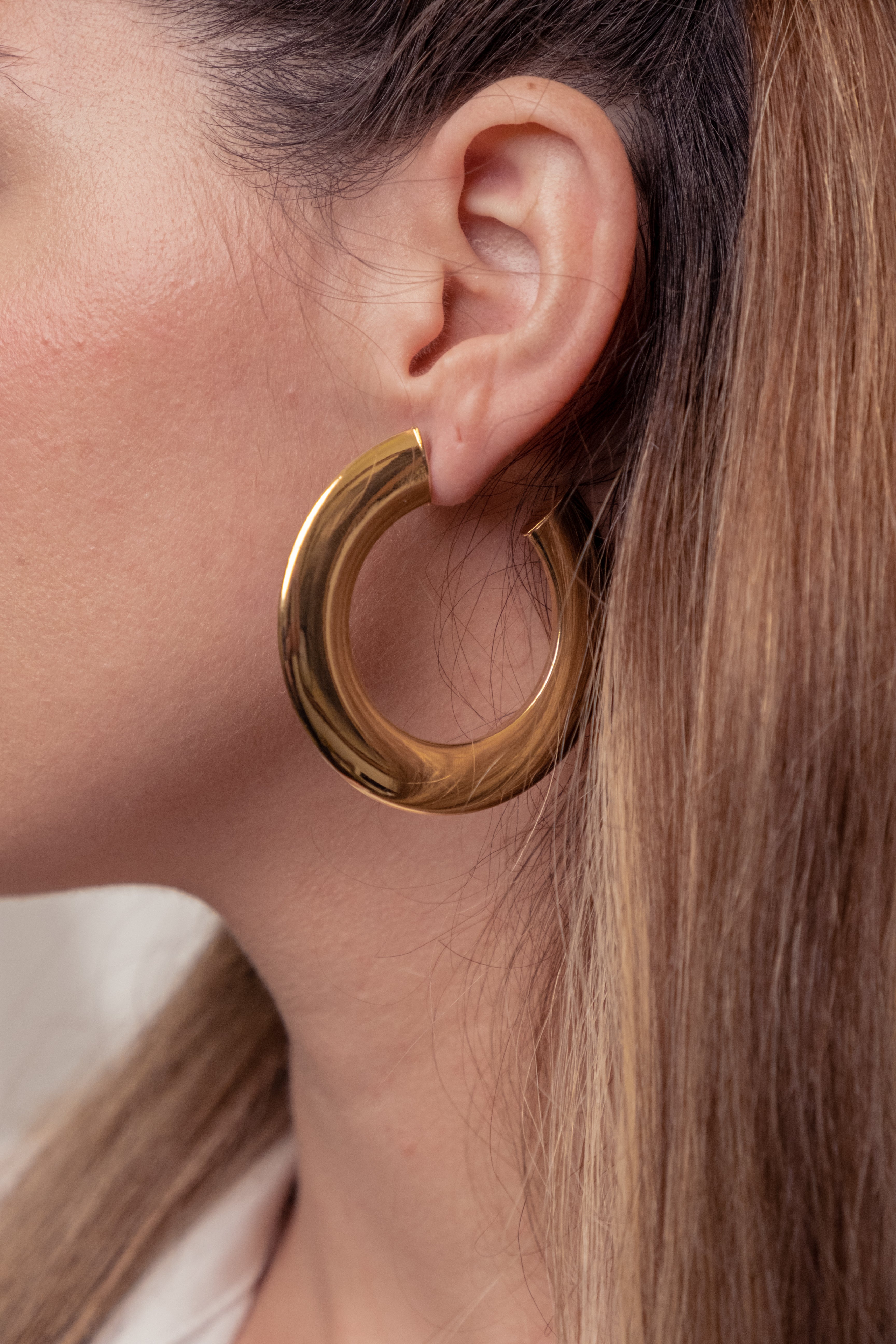 Telmis 18K Gold Filled Earrings (Handmade in Brazil)