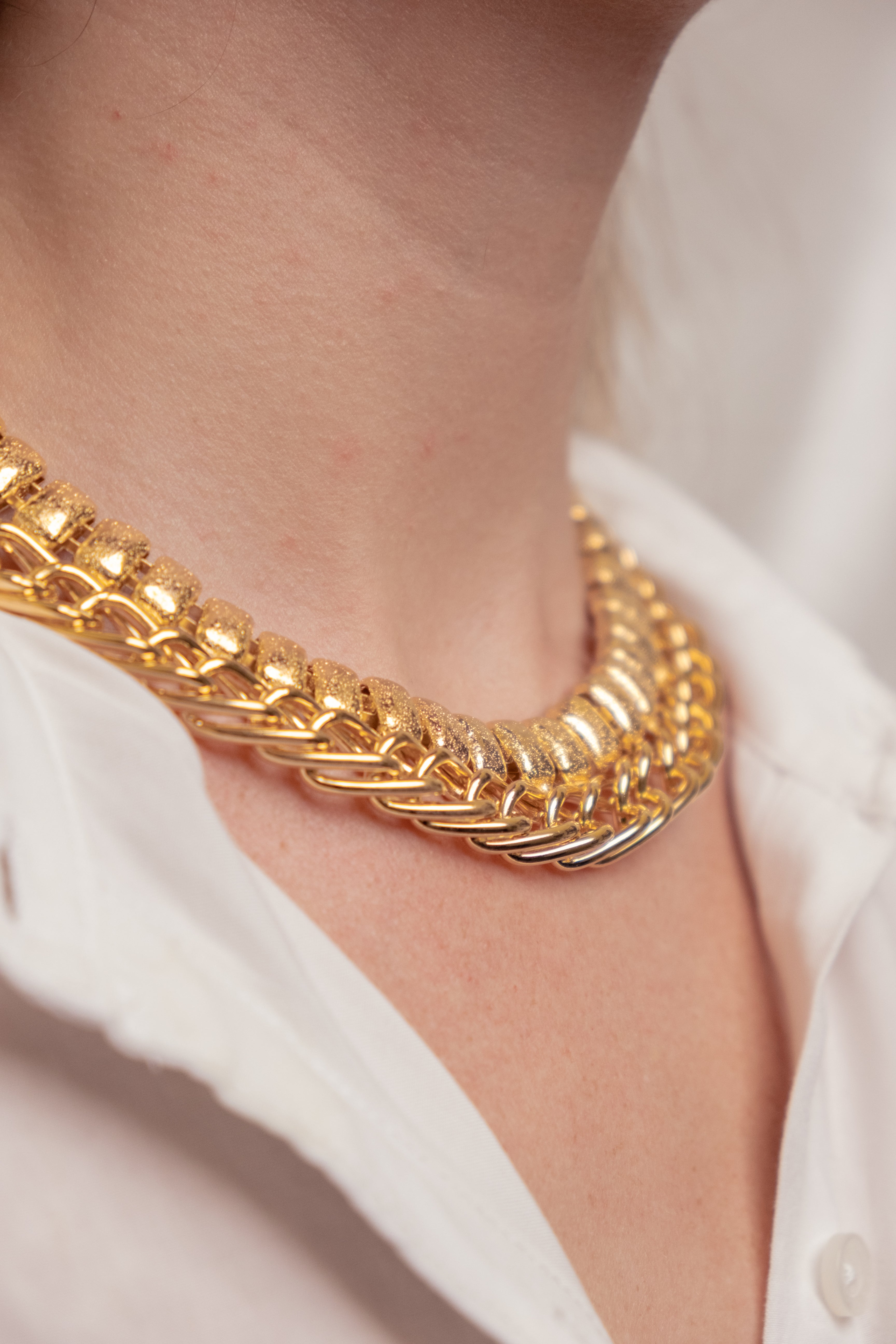 Copacabana 18K Gold Filled Necklace (Handmade in Brazil)