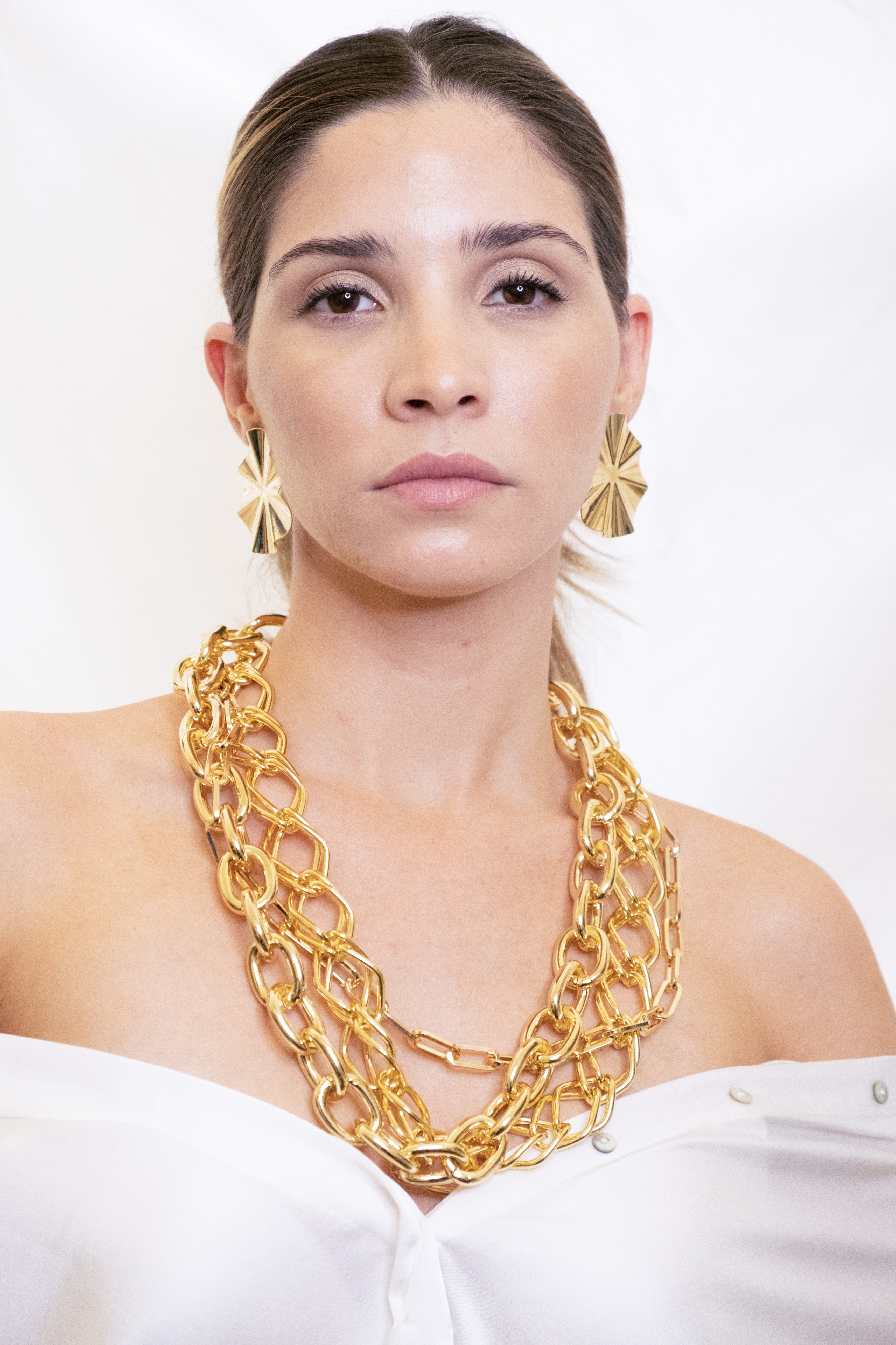 Elegant 18K Gold Filled Necklace (Handmade in Brazil)