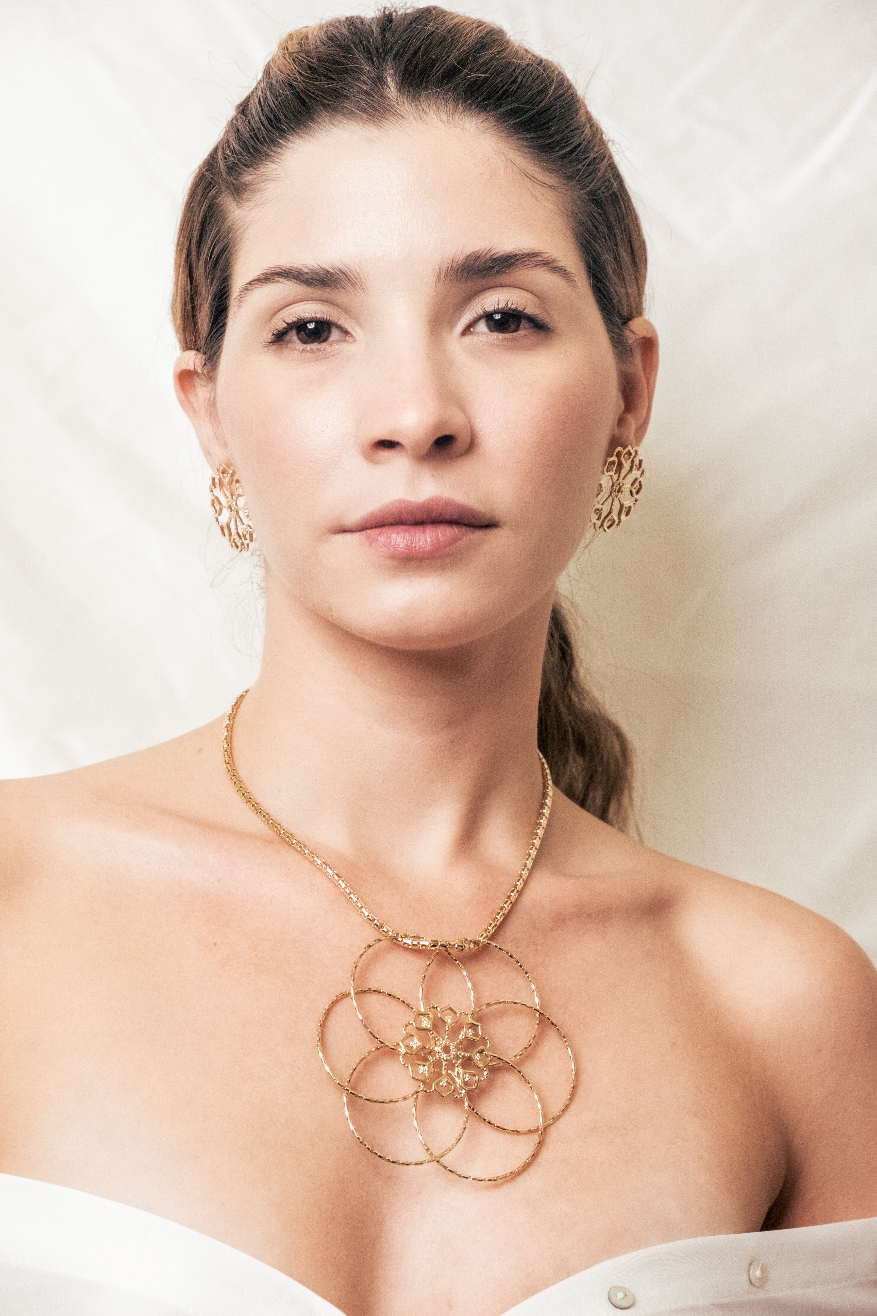 Corina 18K Gold Filled Set (Handmade in Brazil)