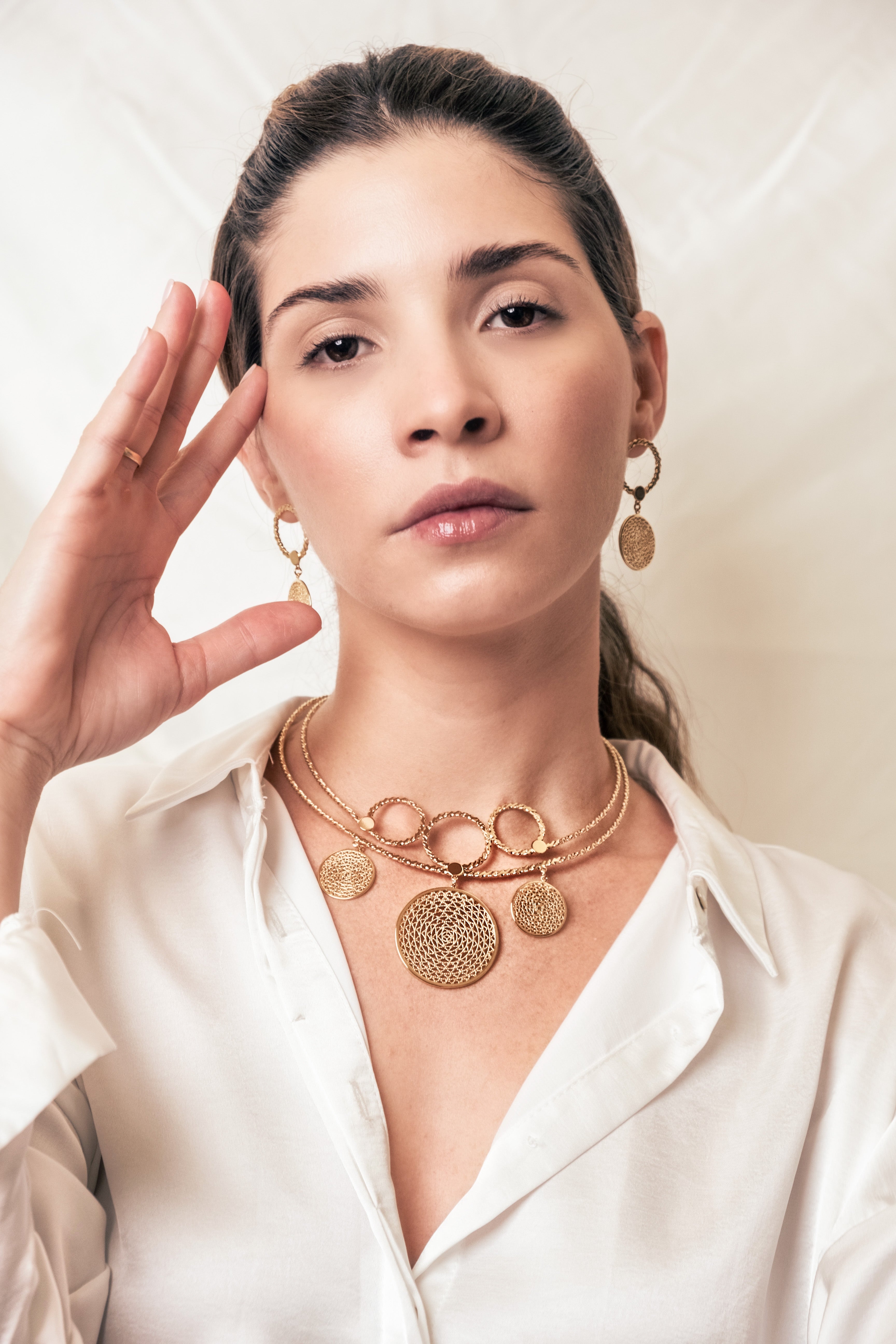 Rio 18K Gold Filled Set (Handmade in Brazil)
