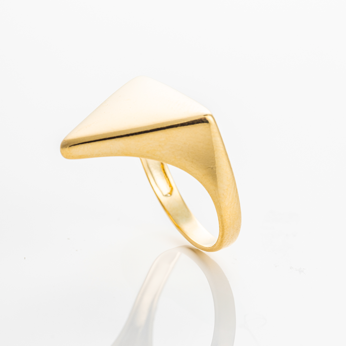 High-Quality Double Coating 18K Gold Filled Ring #13