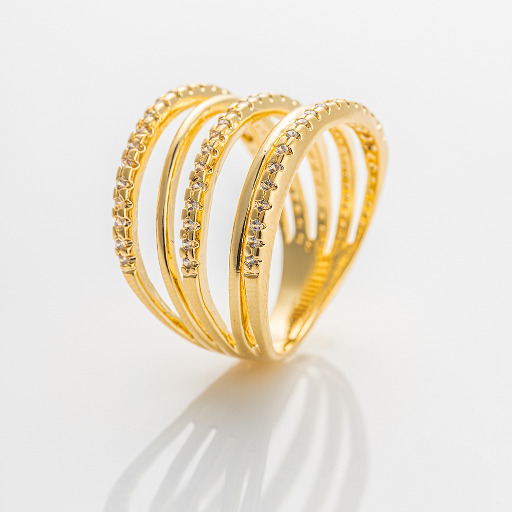 #15 High-Quality Double Coating Gold Filled Ring