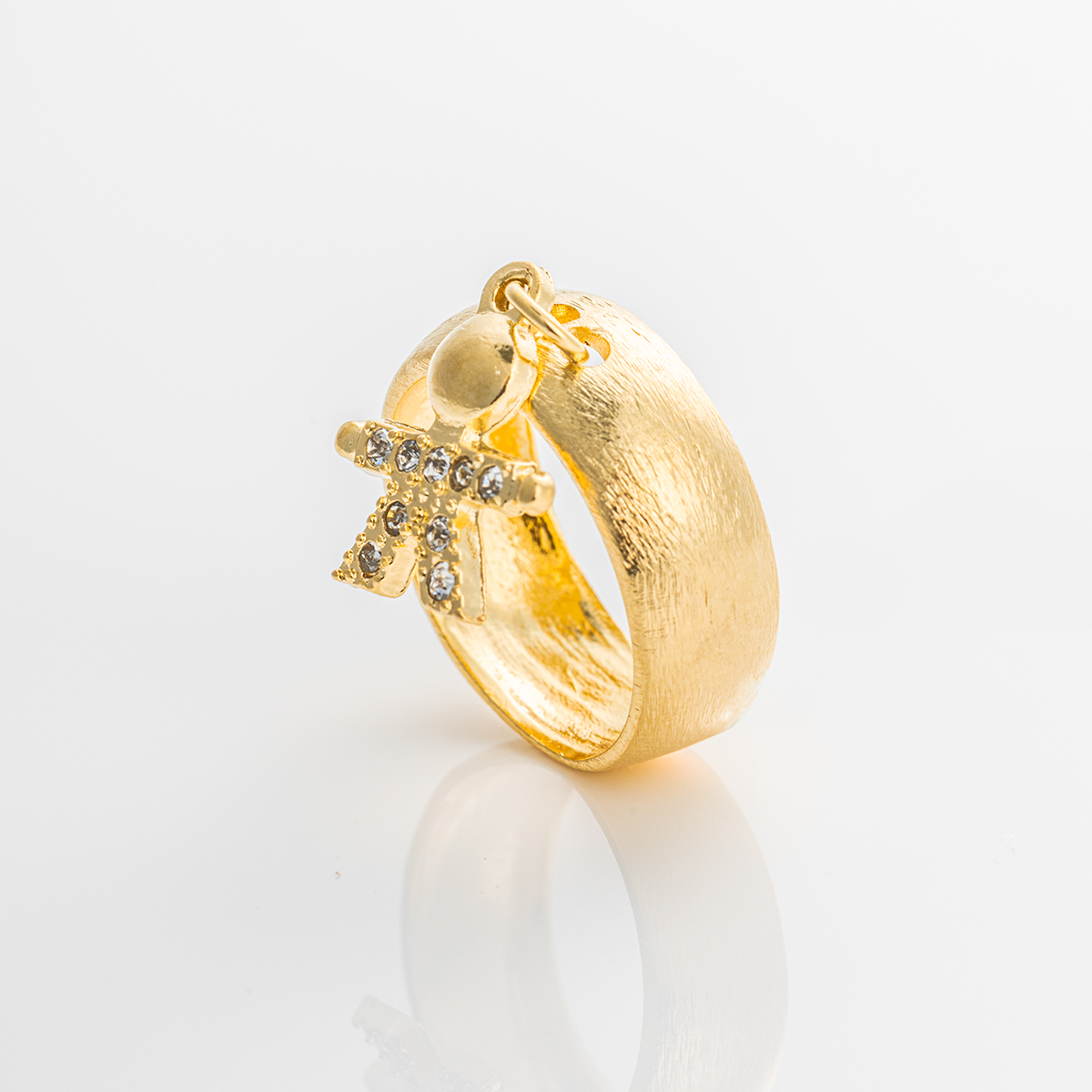 High-Quality Double Coating 18K Gold Filled Ring #16