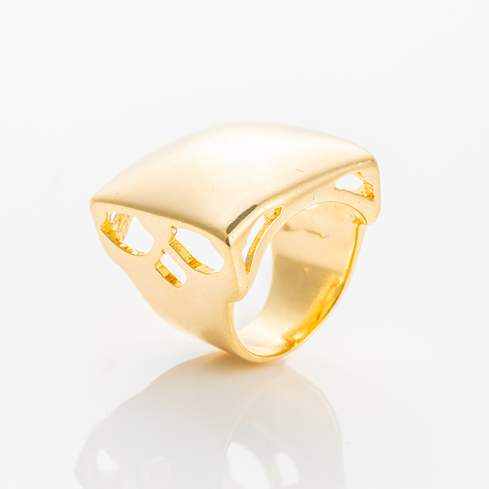 #22 High-Quality Double Coating Gold Filled Ring