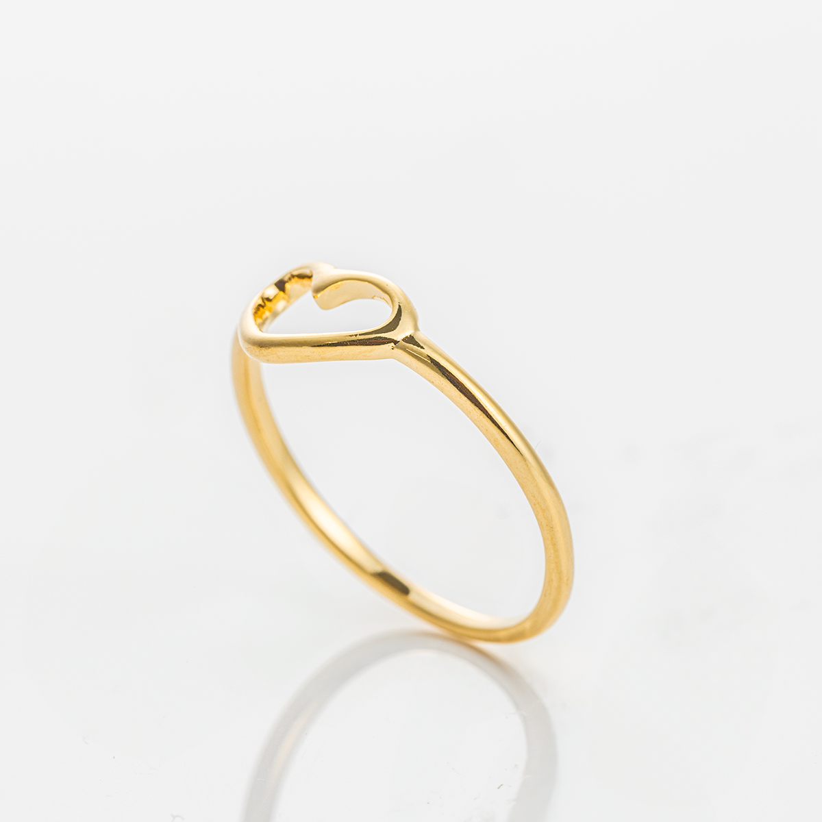 High-Quality Double Coating 18K Gold Filled Ring #35