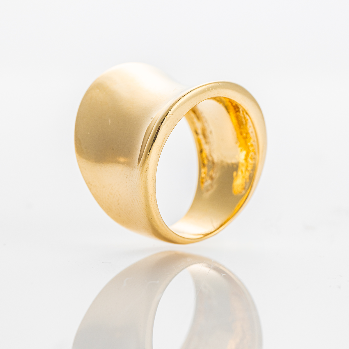 High-Quality Double Coating 18K Gold Filled Ring #36