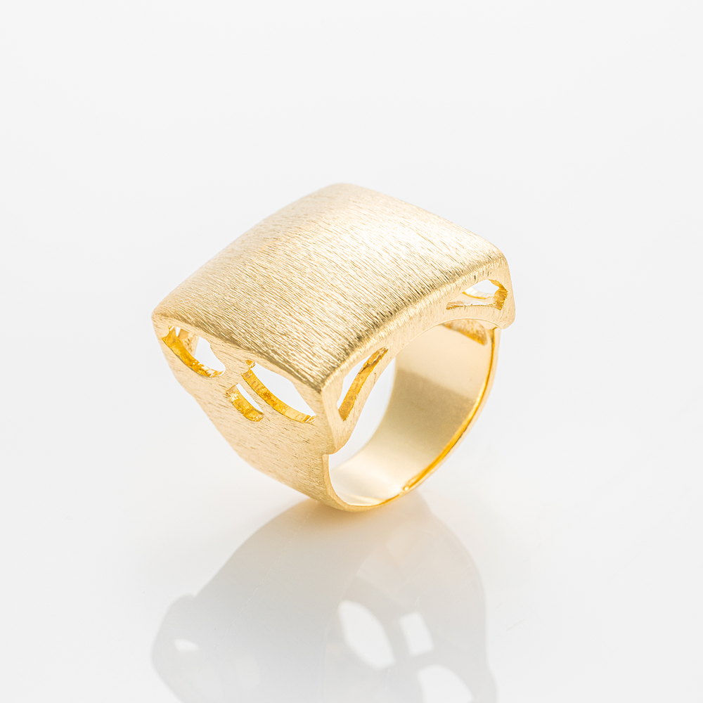 #8 High-Quality Double Coating Gold Filled Ring