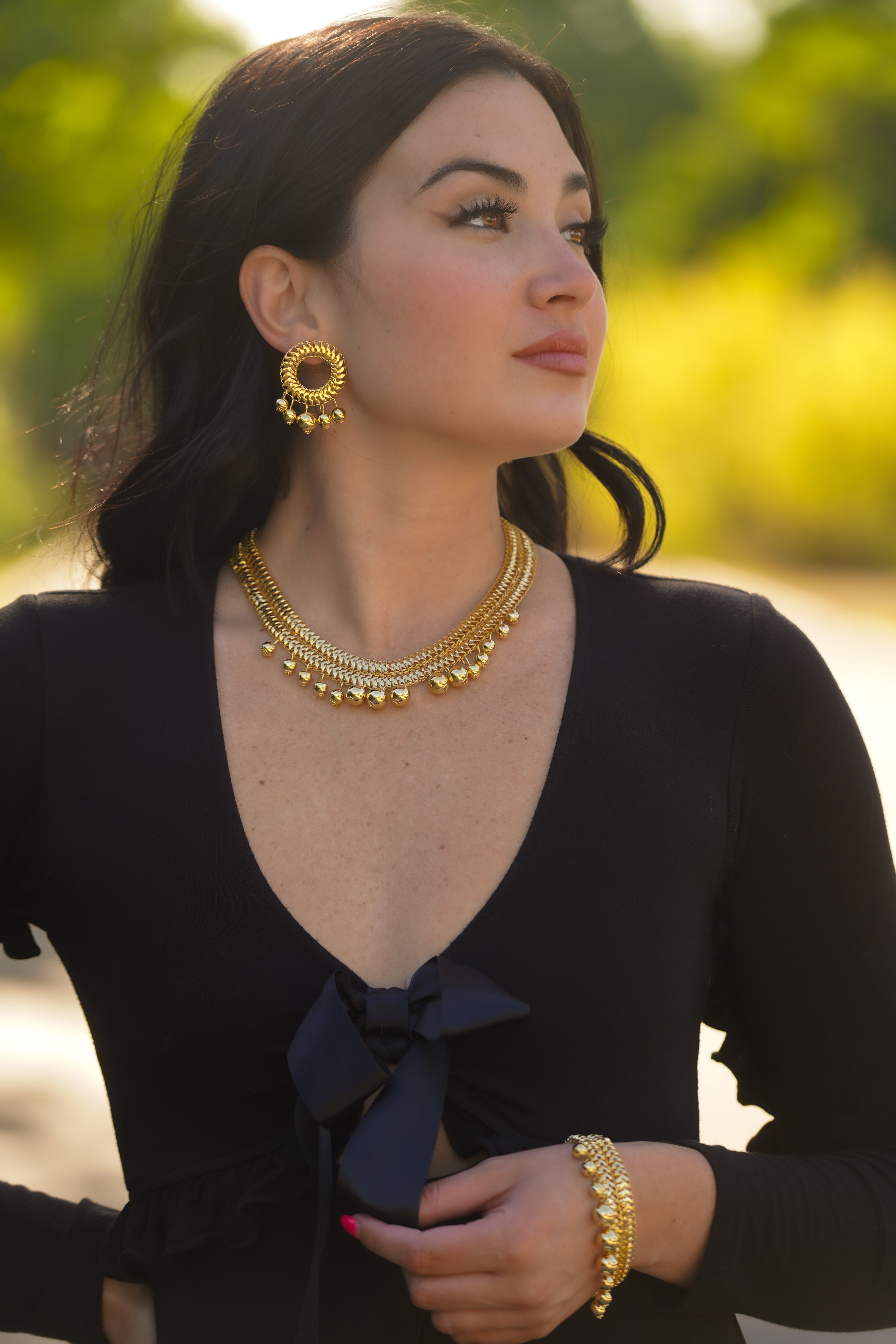 Zafira 18K Gold Filled Set