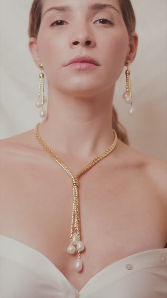 
                      
                        Load and play video in Gallery viewer, Desejo 18k Gold FIlled set, Handmade in Brasil
                      
                    