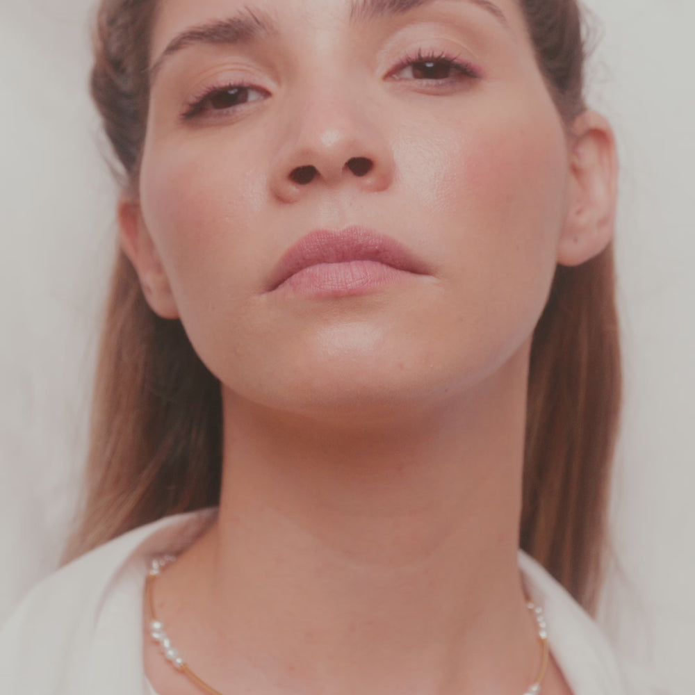 
                      
                        Load and play video in Gallery viewer, Dune 18k high quality Gold Filled Necklace, Hand made in Brazil
                      
                    