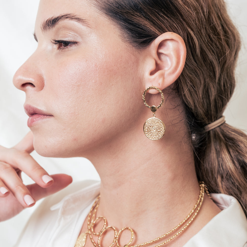
                      
                        Rio, 18k Gold FIlled set, Handmade in Brasil
                      
                    