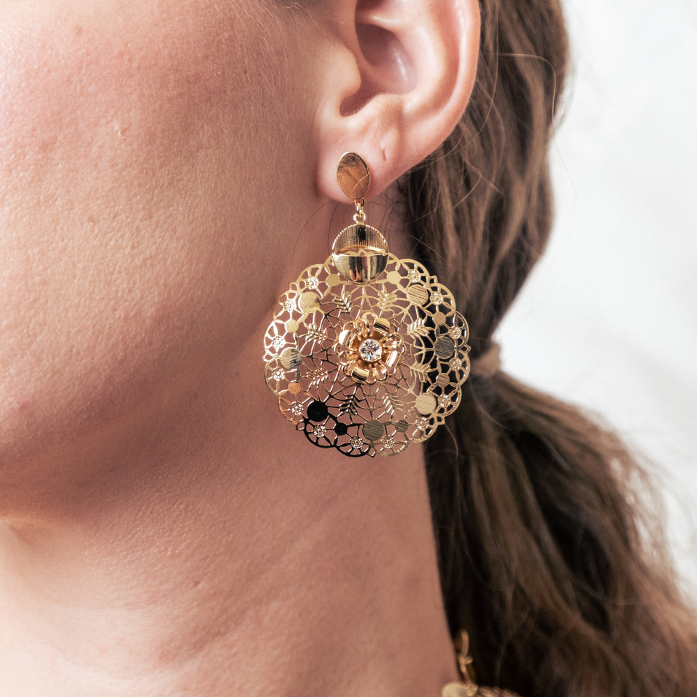 
                      
                        Parana, 18k Gold FIlled set, Handmade in Brasil
                      
                    