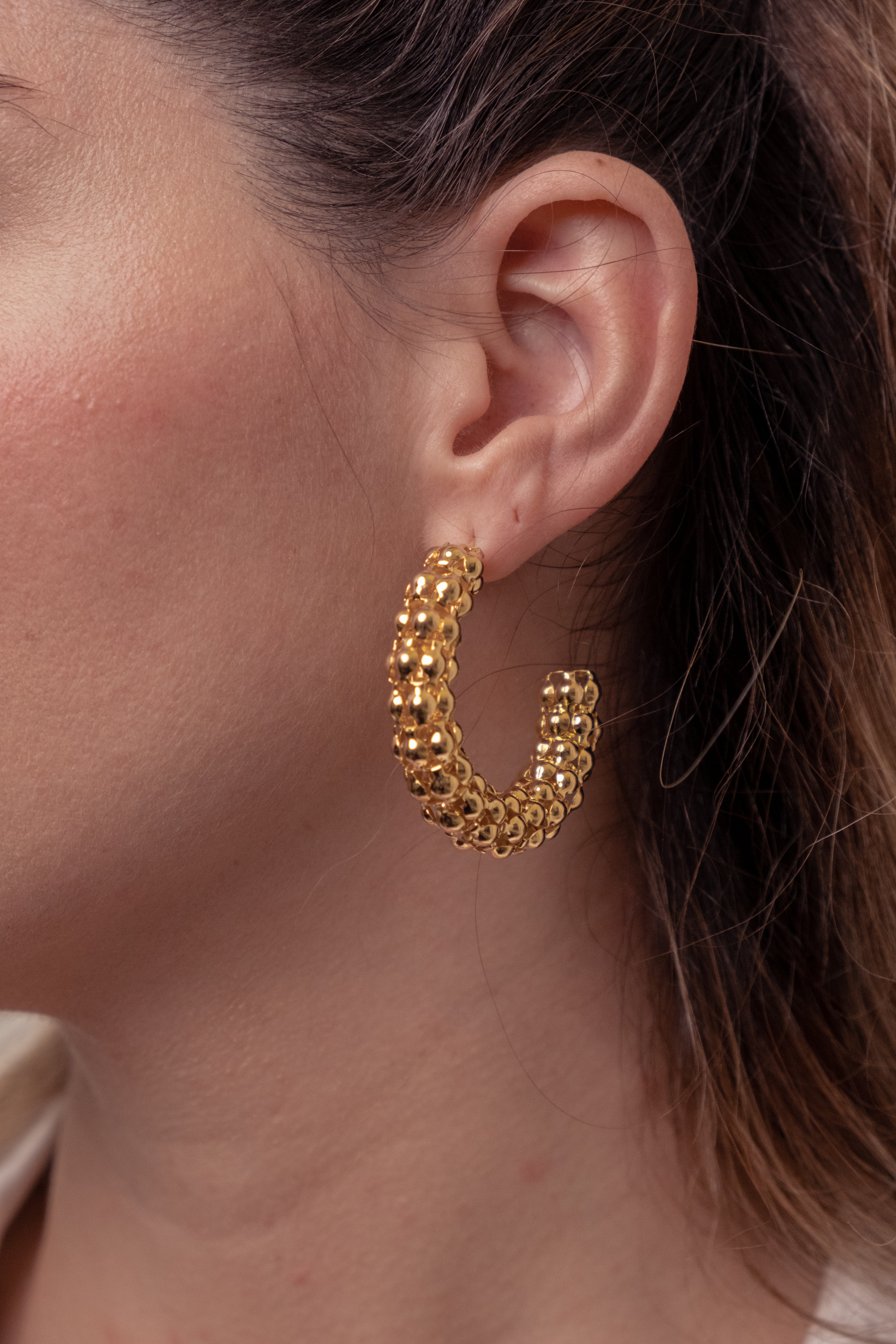 Mar 18K Gold Filled Earrings (Handmade in Brazil)