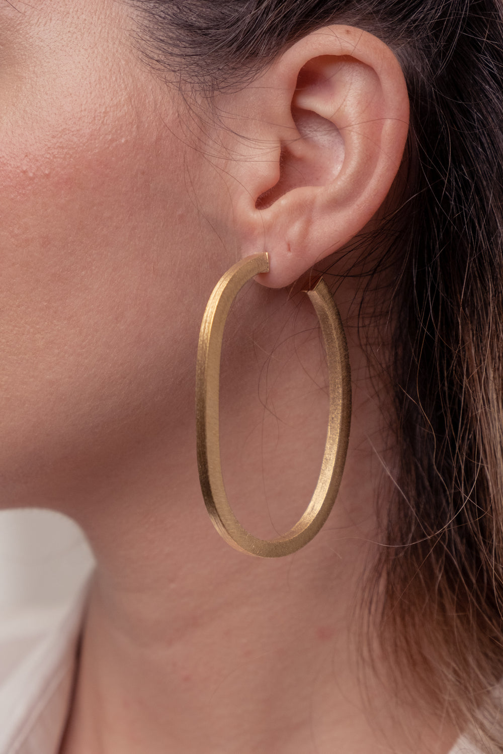 Atenas, 18k high quality Gold Filled Earrings, Hand made in Brazil