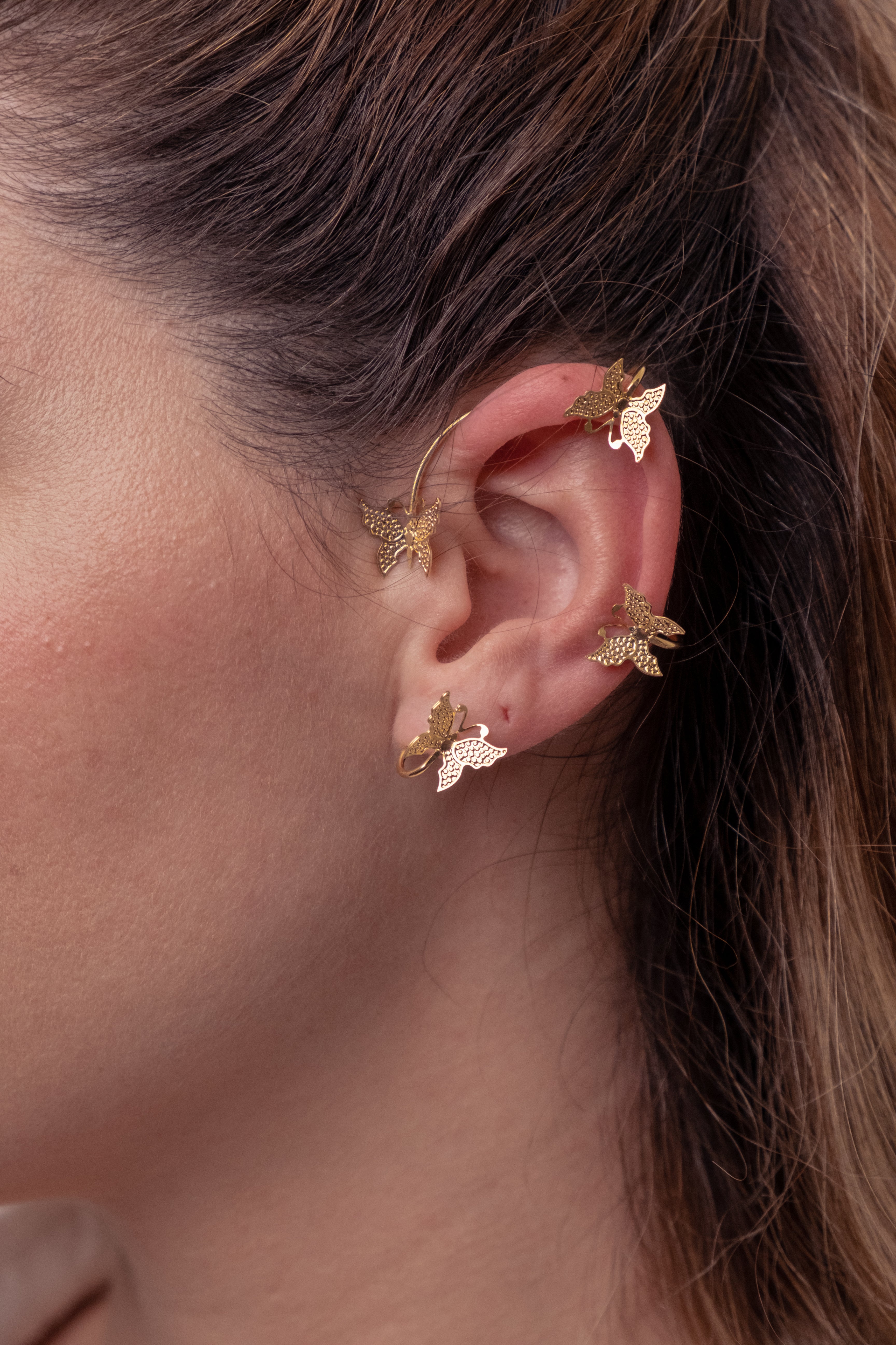 Venus 18K Gold Filled Earrings (Handmade in Brazil)