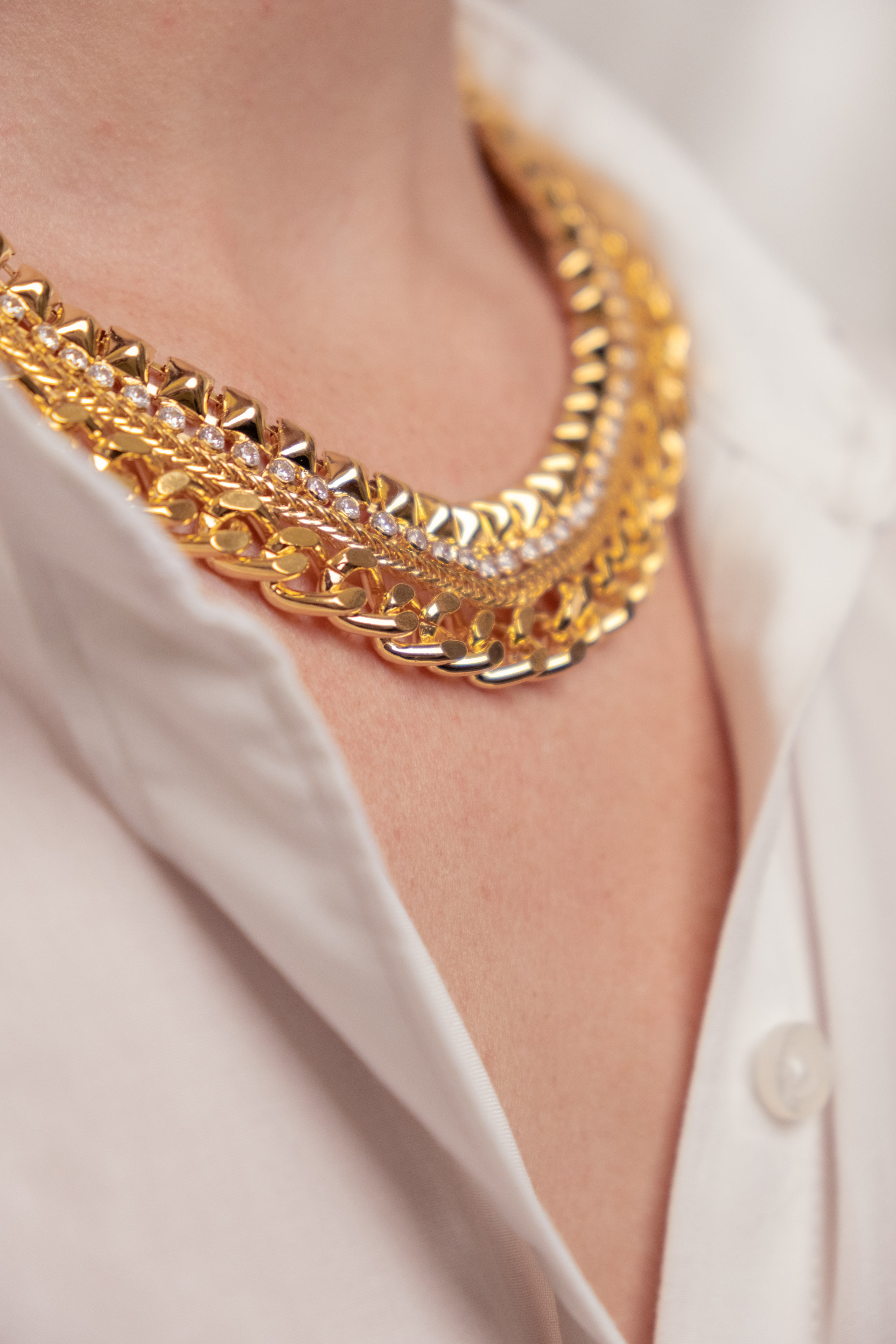 Havana 18K Gold Filled Necklace (Handmade in Brazil)