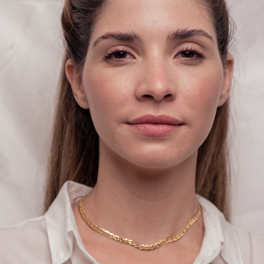 
                      
                        Desejo 18k high quality Gold Filled Necklace, Hand made in Brazil
                      
                    