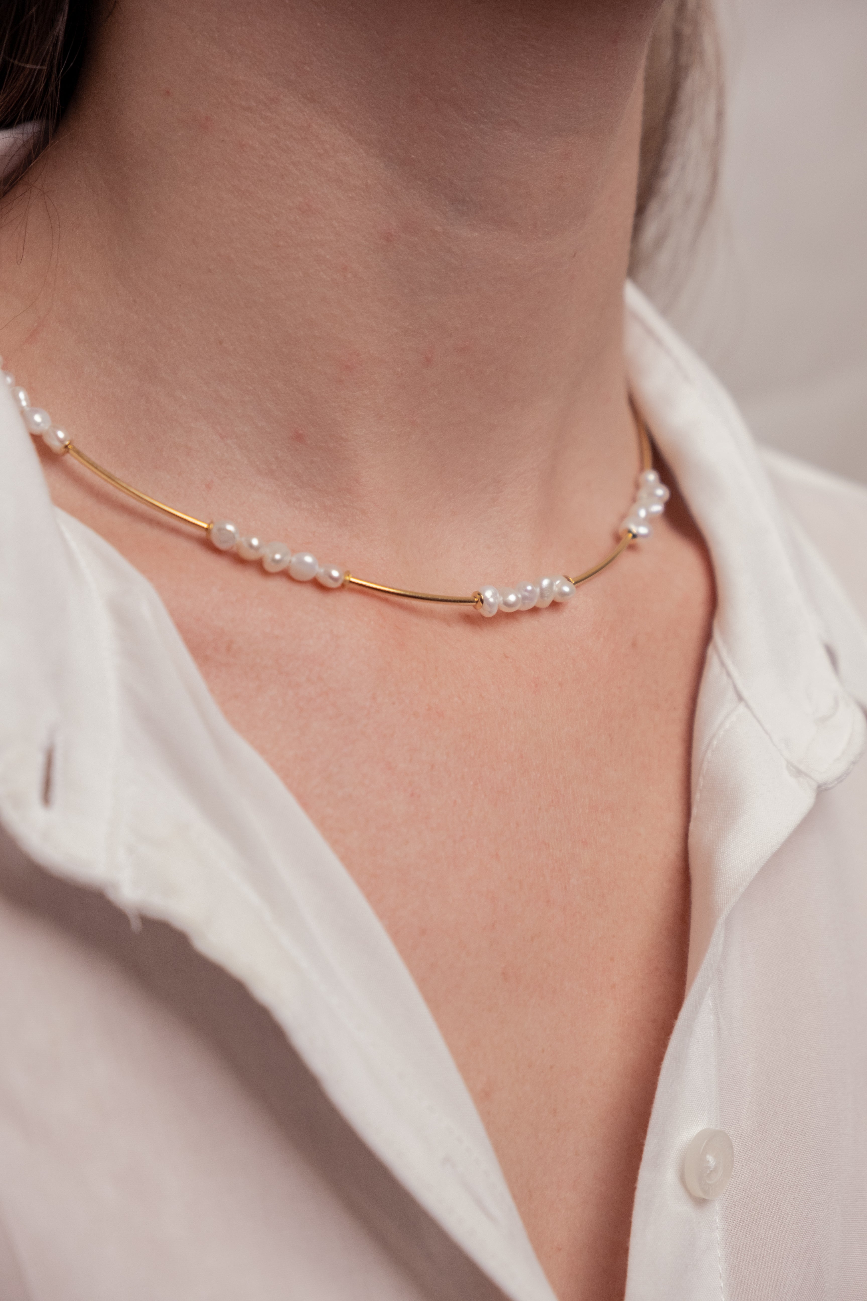 Dune 18K Gold Filled Necklace (Handmade in Brazil)