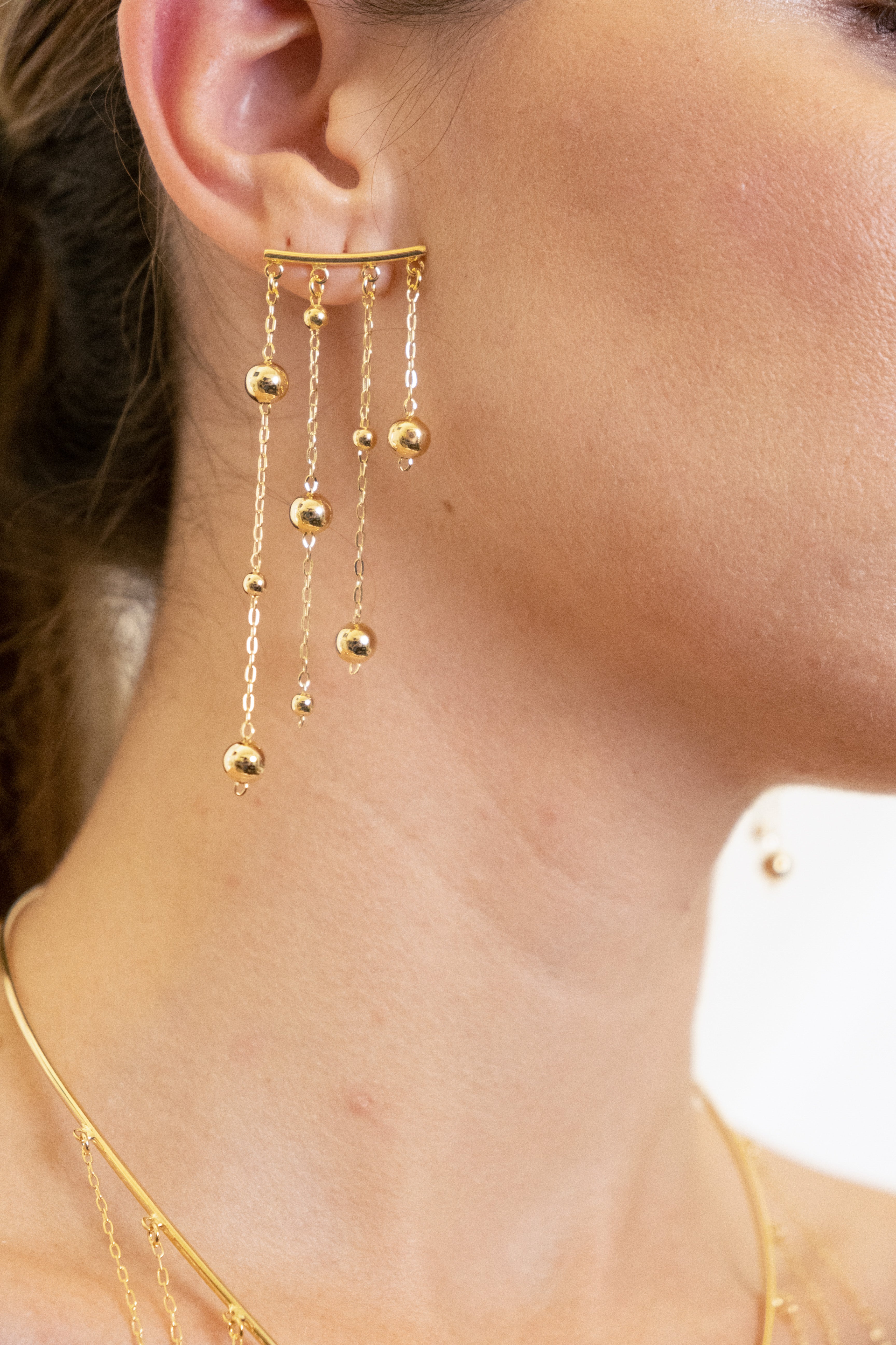Elegant 18K Gold Filled Set (Handmade in Brazil)