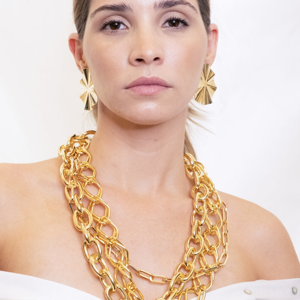 
                      
                        Elegant 18k high quality Gold Filled Necklace, Hand made in Brazil
                      
                    