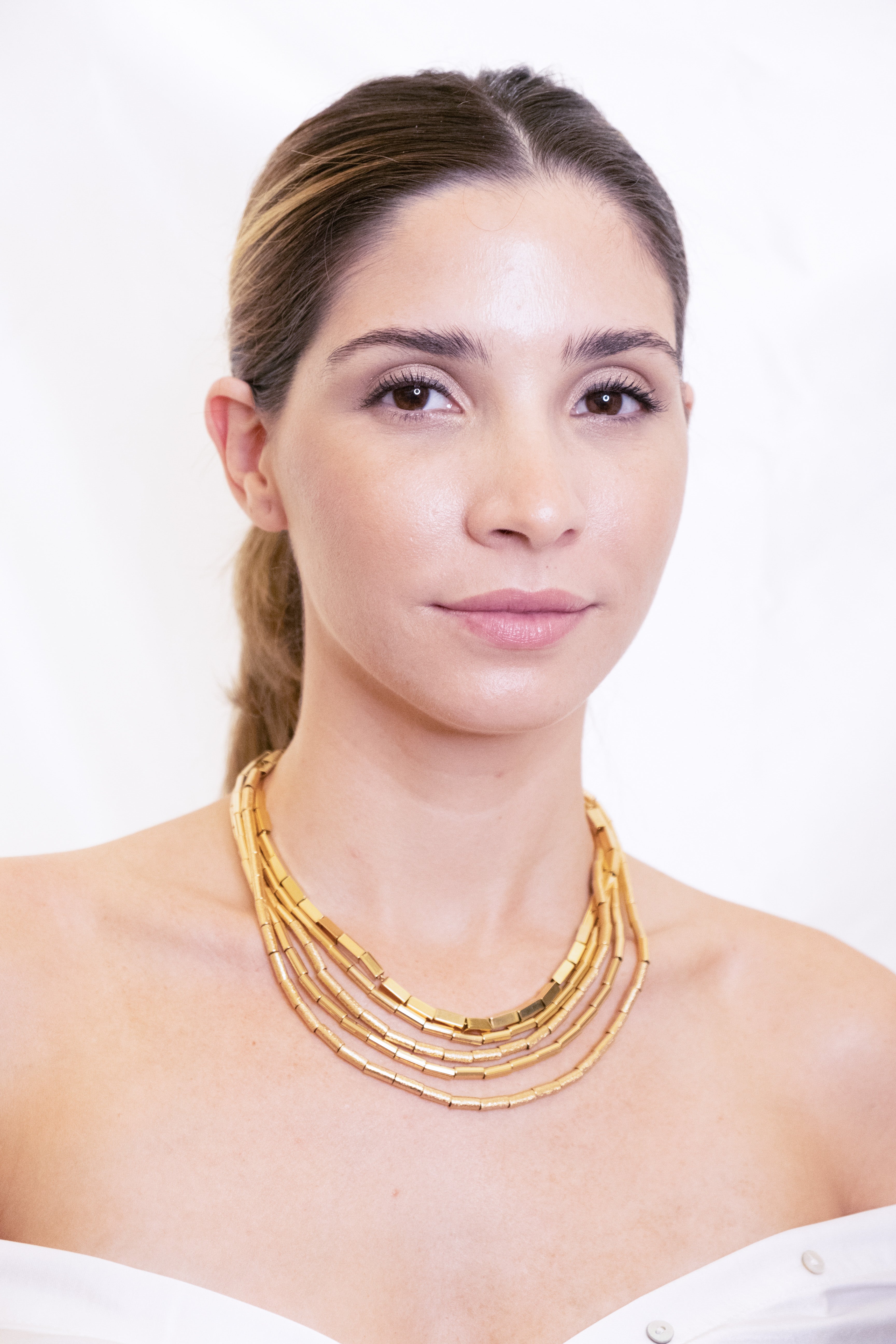 Layers 18K Gold Filled Necklace (Handmade in Brazil)