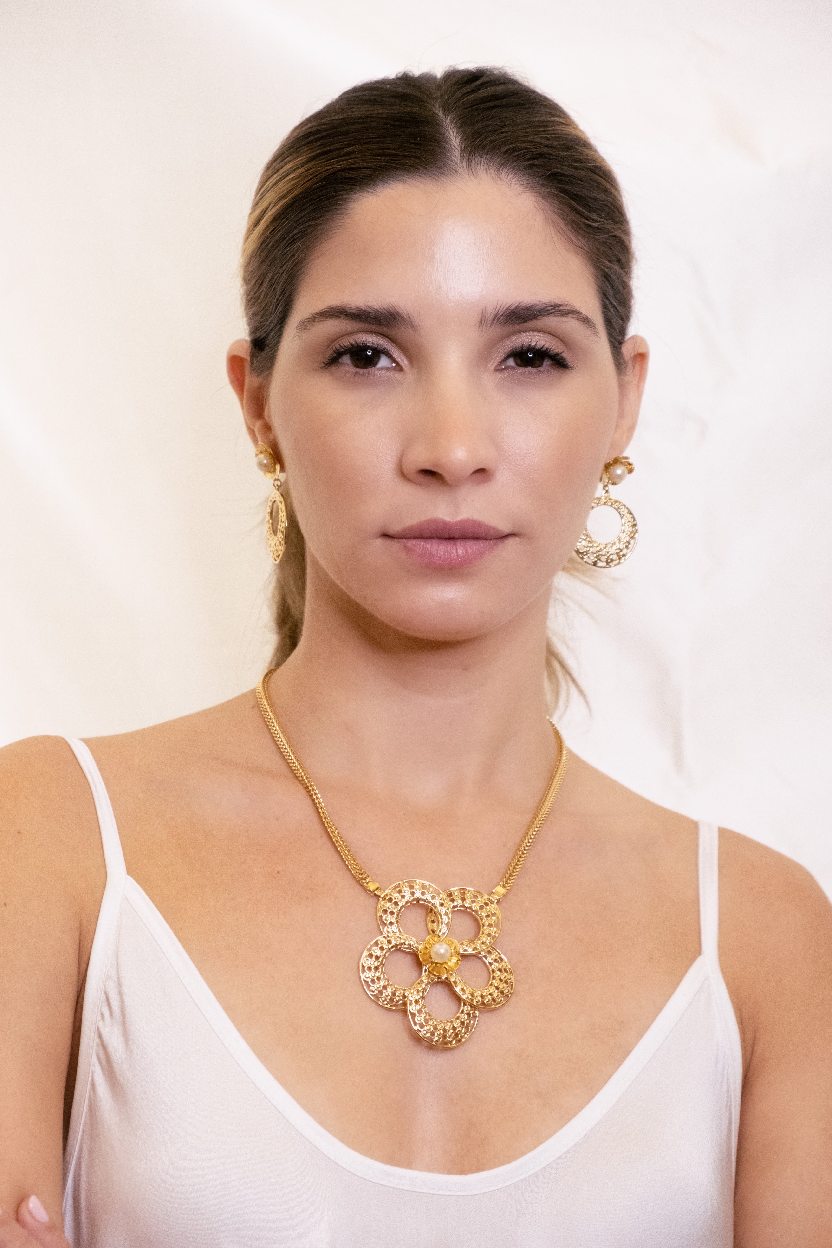 Flor 18K Gold Filled Set (Handmade in Brazil)