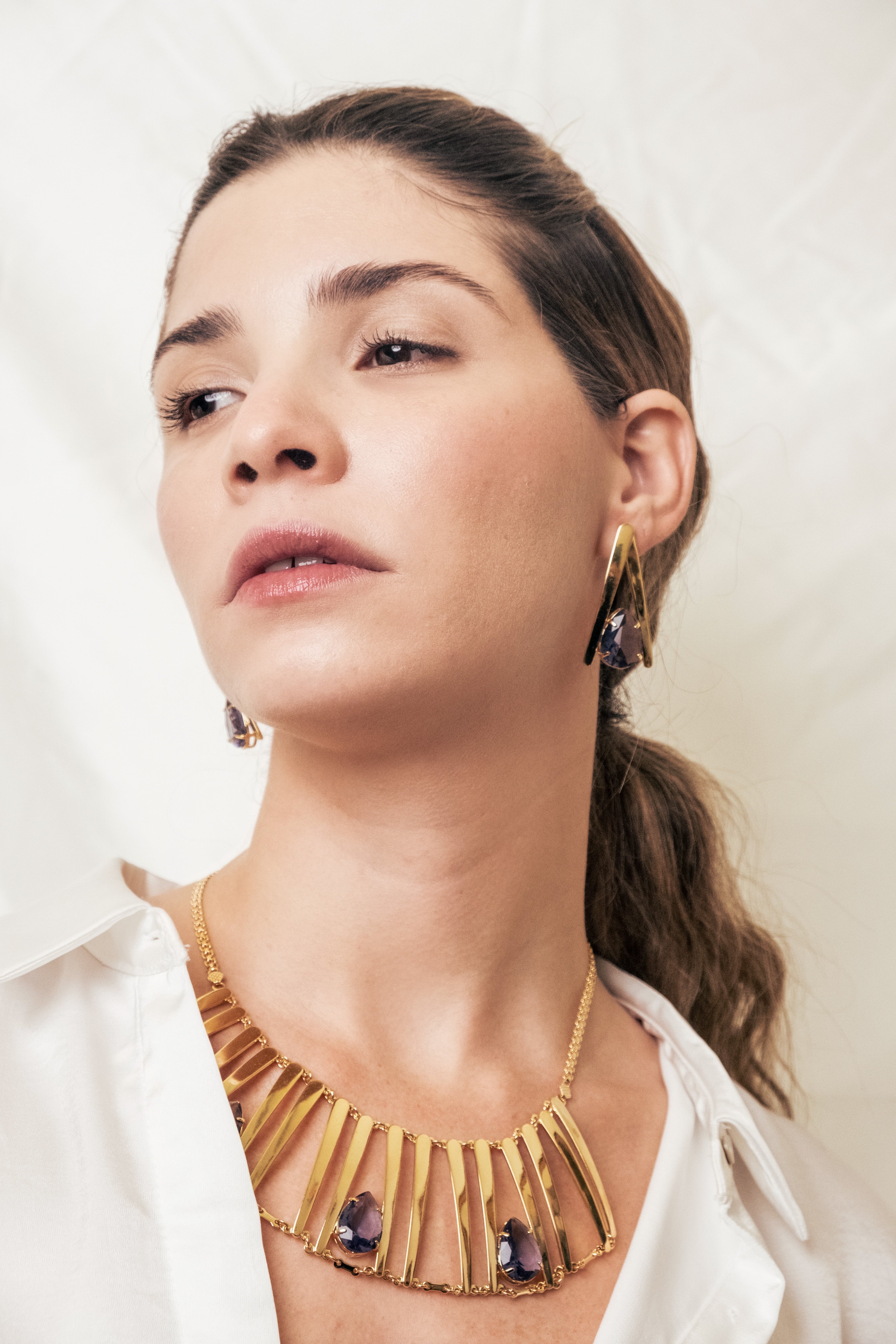 Verenice 18K Gold Filled Set (Handmade in Brazil)
