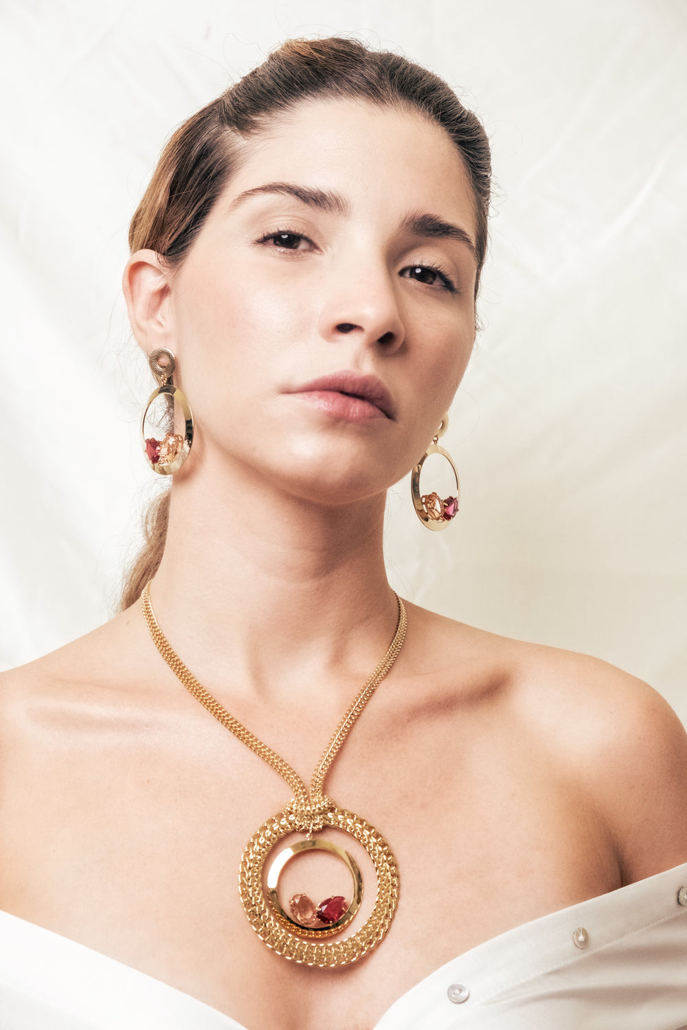 Penelope, 18k Gold FIlled set, Handmade in Brasil