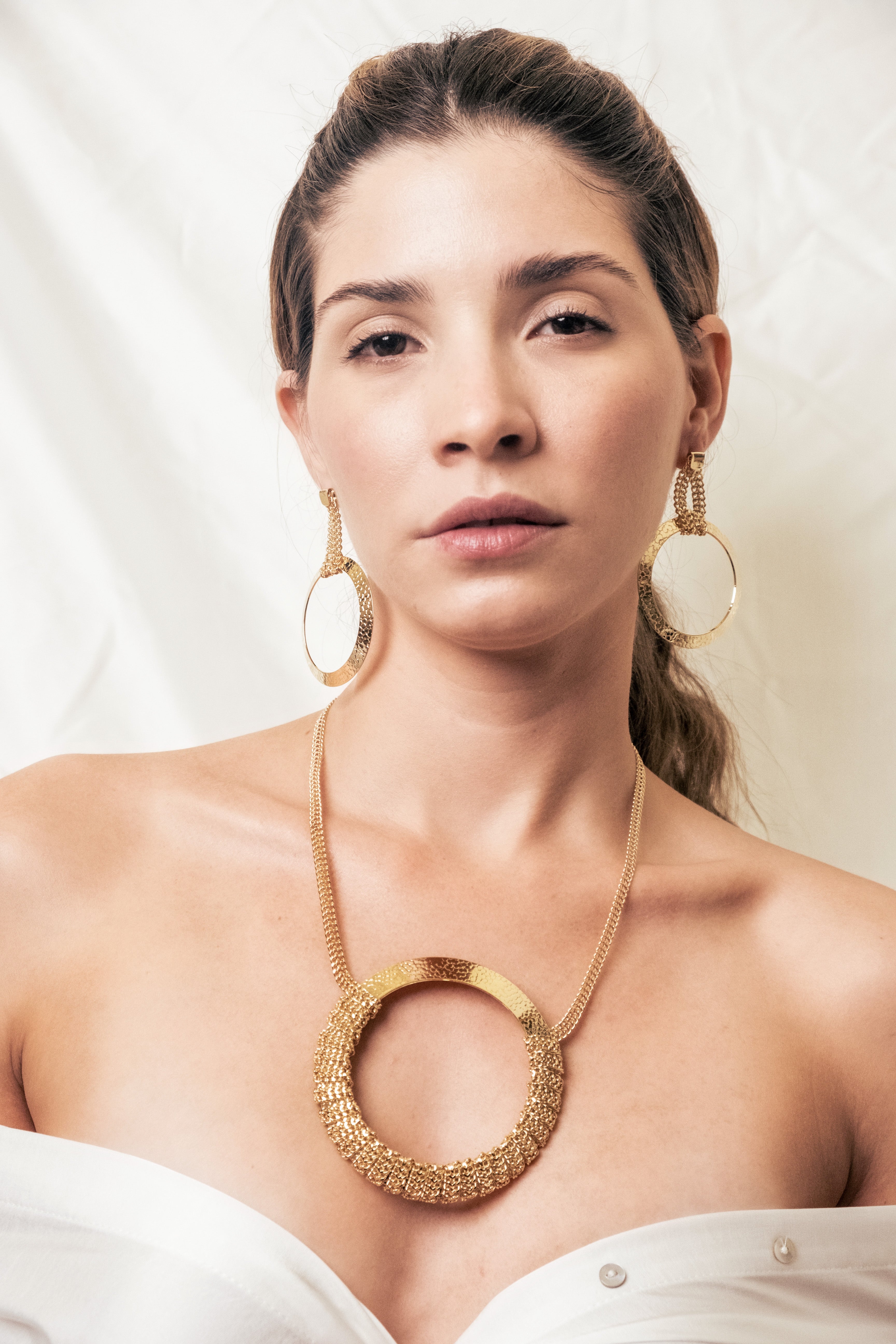 Amber 18K Gold Filled Set (Handmade in Brazil)