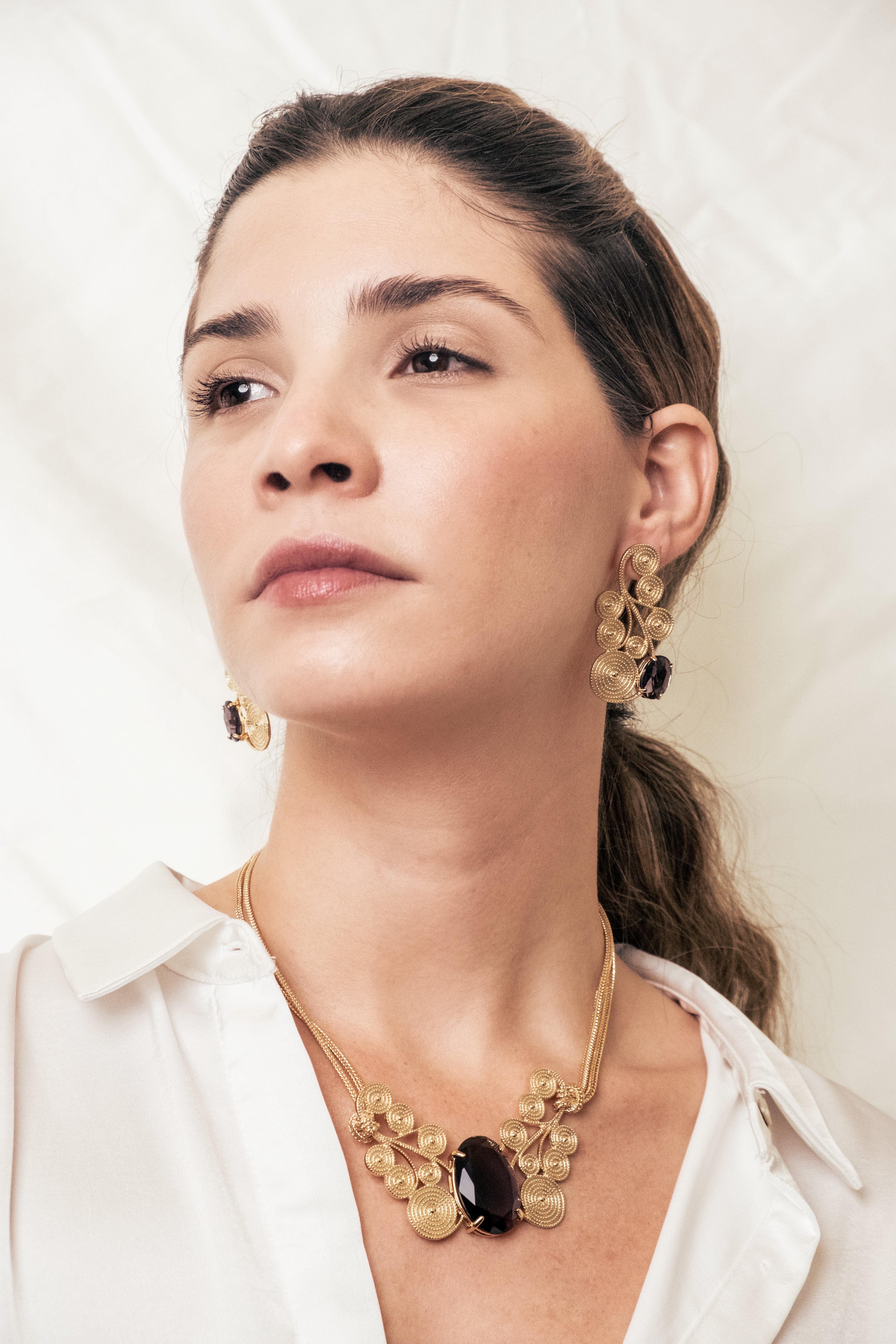 Camila 18K Gold Filled Set (Handmade in Brazil)