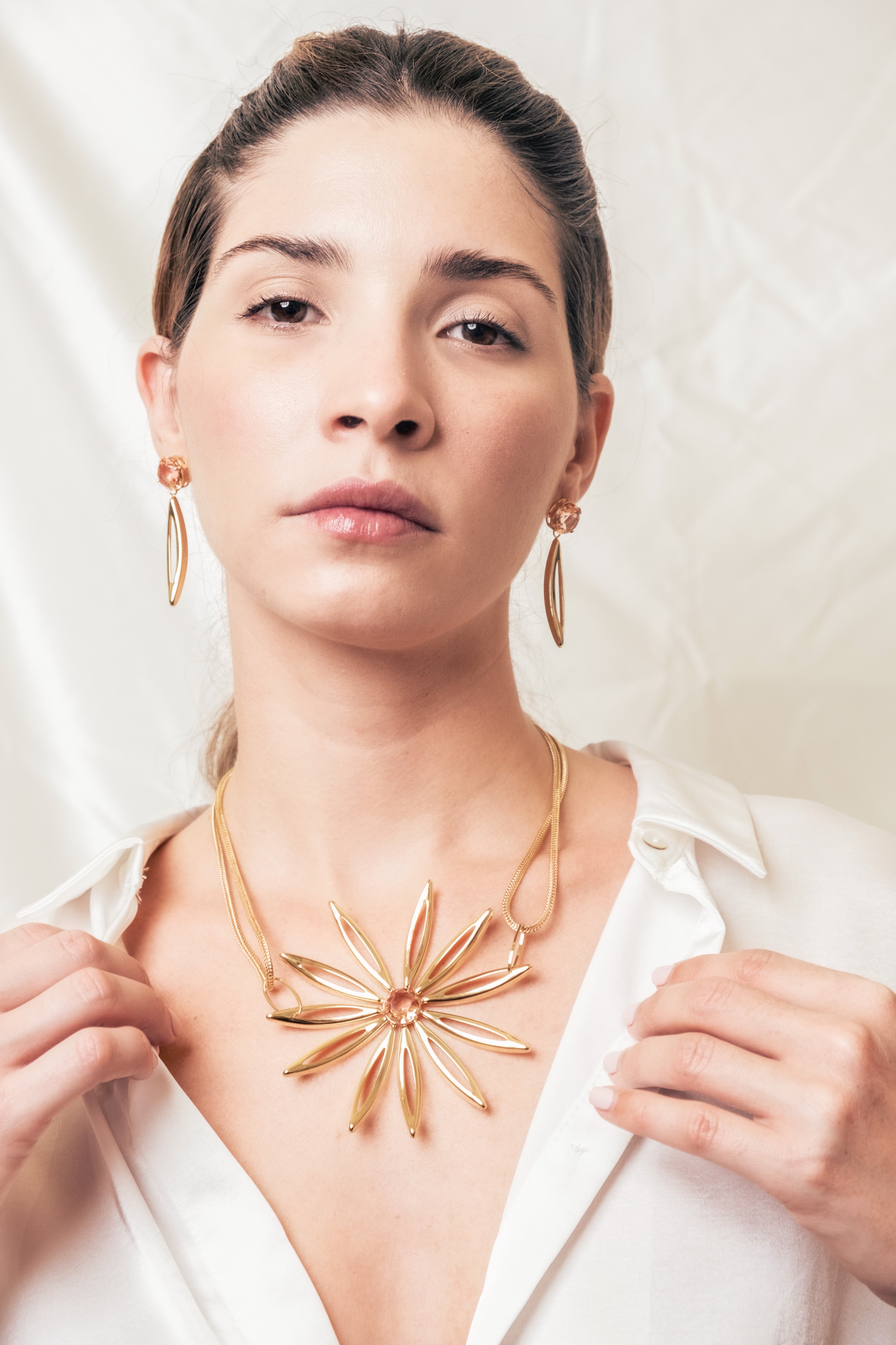 Janeiro 18K Gold Filled Set (Handmade in Brazil)